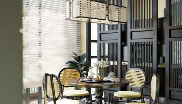 Màn gỗ là lựa chọn không thể nào hoàn hảo hơn cho phong cách Indochine