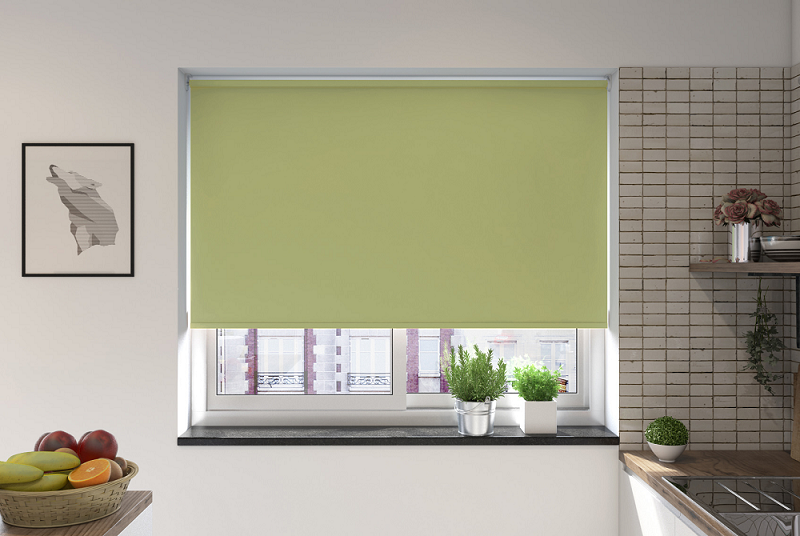 Màu xanh lá Pastel rất phù hợp với không gian nấu nướng