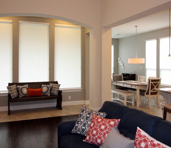 Màn cuốn trong không gian  cổ điển